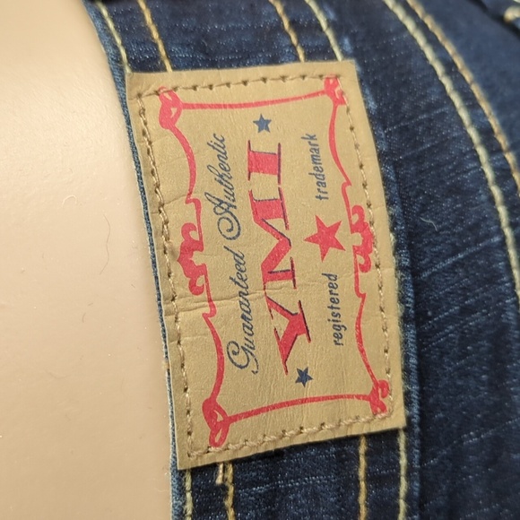 YMI Below The Knee Jean Shorts, Long Bermudas, High Cropped Skinnies  Size 5 - Picture 9 of 16